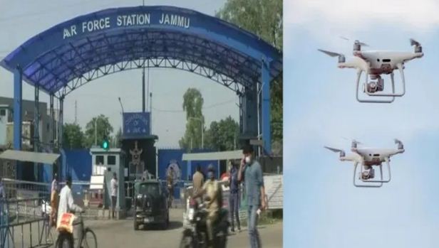 Jammu Kashmir drones have seen again in kaluchak and kunjwani at jammu today 