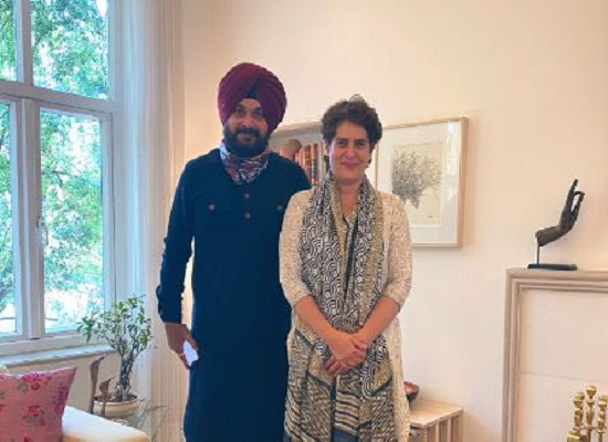 Navjot Singh Sidhu had met with Priyanka Gandhi amid Punjab Congress rift