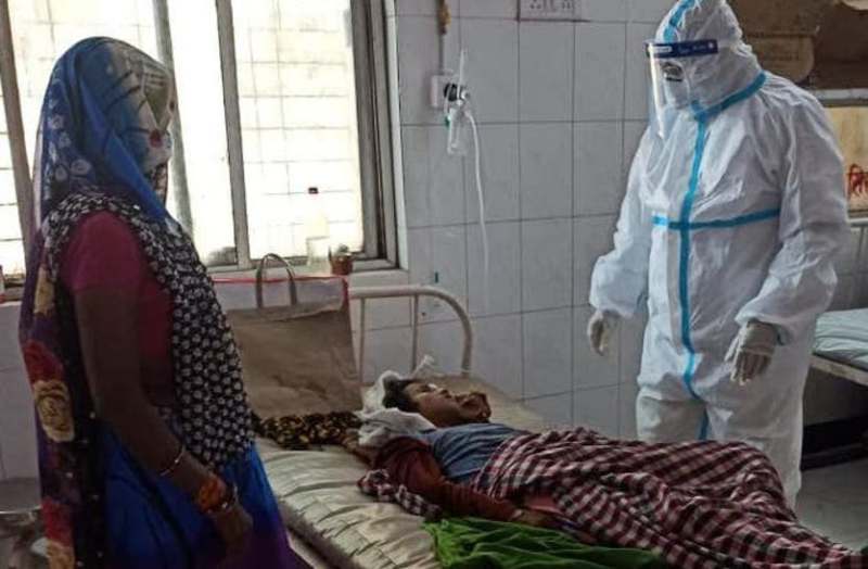 Dr. SP Soni covid Ward Incharge District Hospital Katni