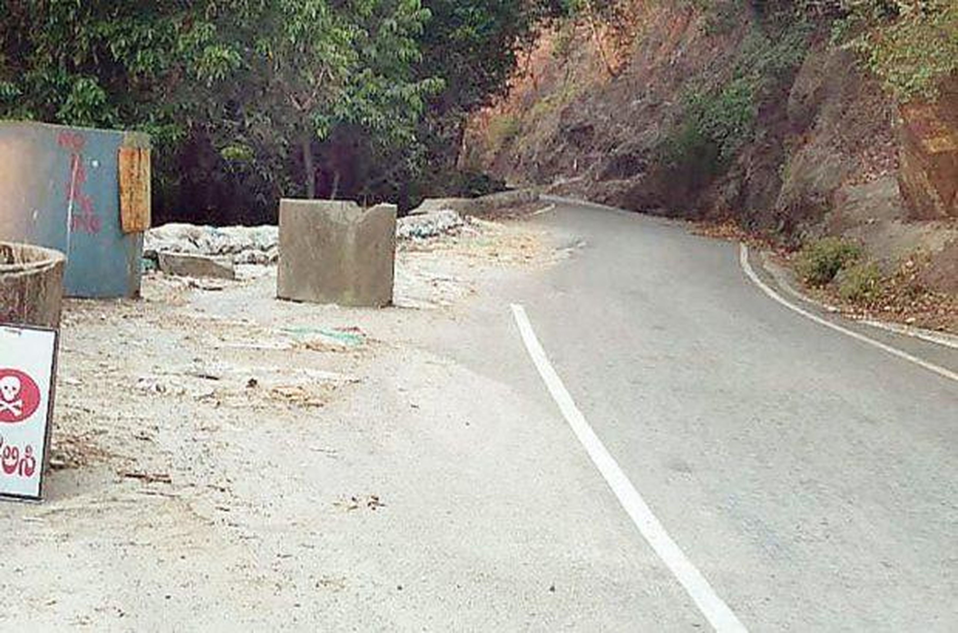 वर्षों से लंबित आगुंबे घाट मार्ग के पृथक्करण का कार्य फिर शुरू