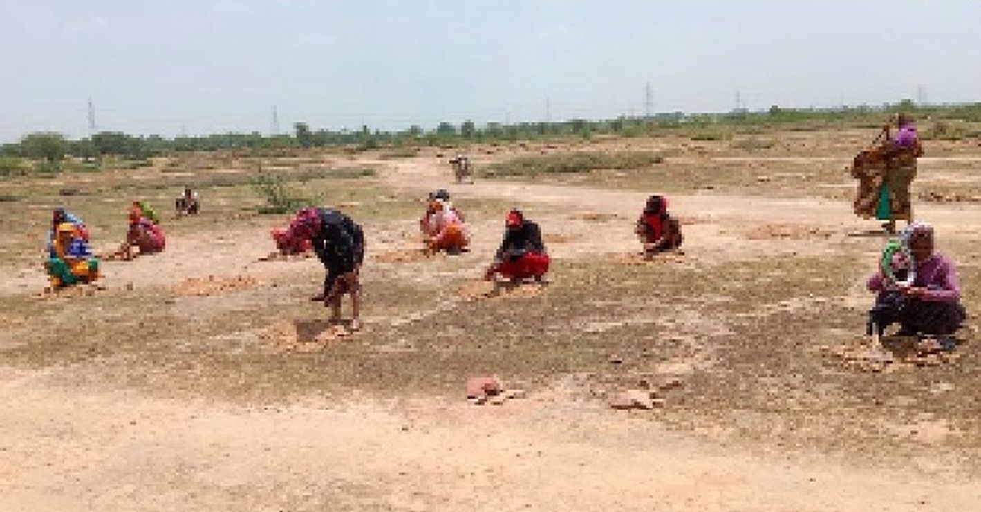 छह जॉब कार्ड पर एक श्रमिक को कार्य