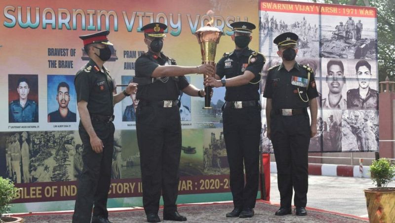  स्वर्णिम विजय मशाल आज जाएगी मेहरानगढ़ व उम्मेद भवन 