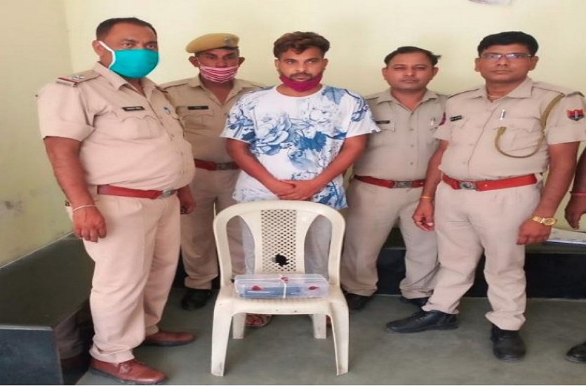 भानुप्रताप गैंग का कुख्यात हथियार तस्कर गिरफ्तार