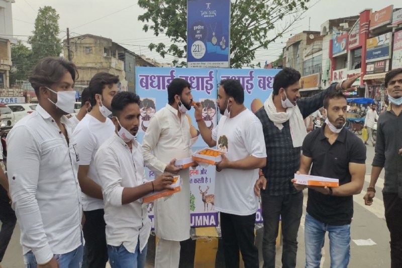 स्पोर्ट्स सिटी निर्माण पर कोर्ट ने लगाई रोक तो नागरिकों ने मनाया जश्न