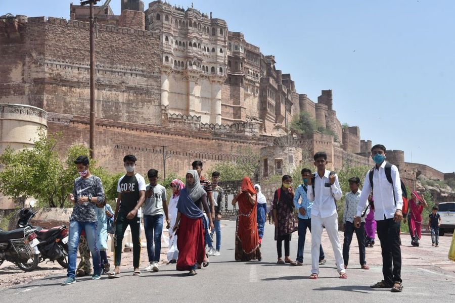 लंबे अर्से बाद खुले मेहरानगढ़ को देखने पहुंचे 741 पर्यटक