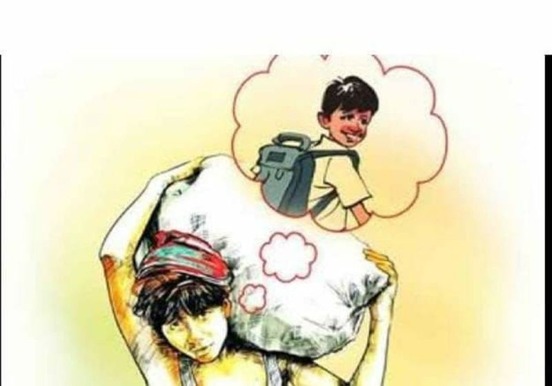 बड़े भाई ने ही भेज दिया बालश्रम पर