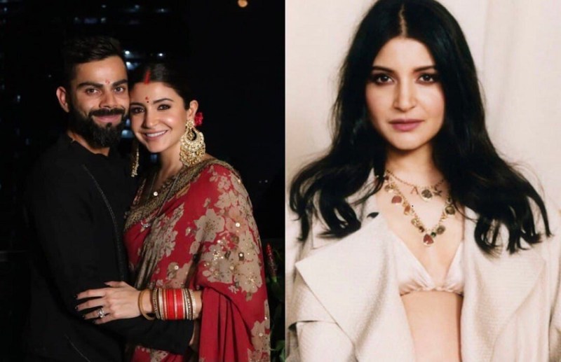 Anushka Sharma wears necklace not mangalsutra in her neck