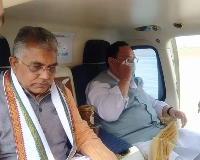 West Bengal BJP : नड्डा और दिलीप घोष की बैठक टली, दोनों की बैठक आज