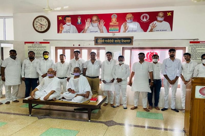 ज़ैन मुनि का चातुर्मासिक मंगल प्रवेश