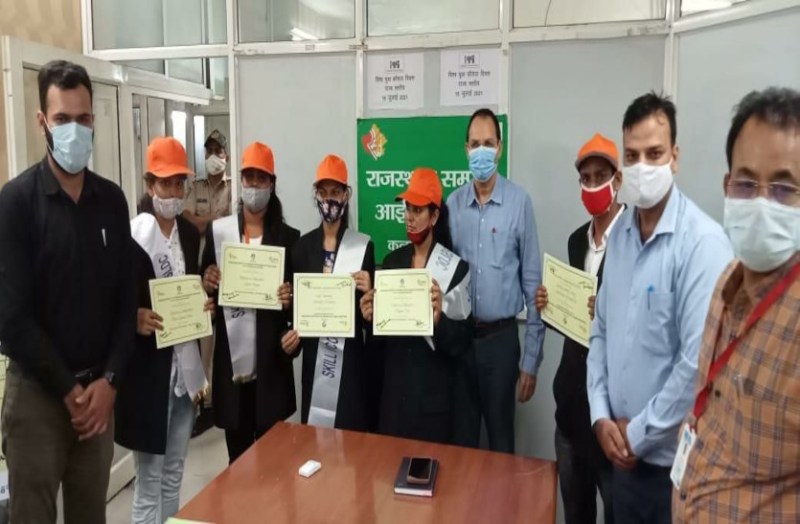 Skill icon of Jaipur district honored