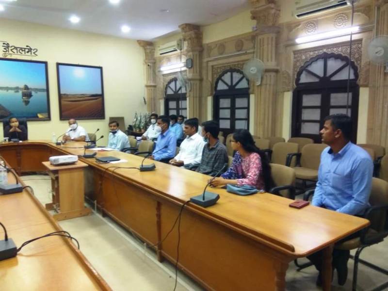 राजस्थान प्रशासनिक सेवा में चयनित प्रतिभाओं को अभिनन्दन पत्र देकर किया सम्मानित