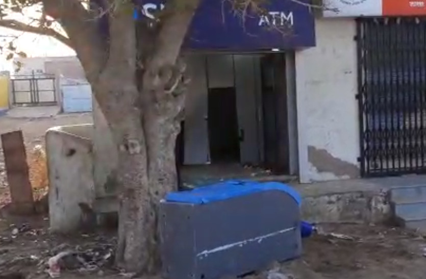 ATM Robbery Attempt In Churu