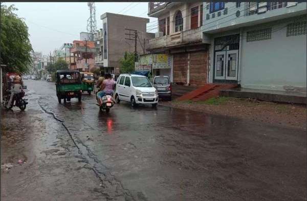 Weather Latest Update : Heavy Rain, Hadoti, Barsat in Kota And Bundi