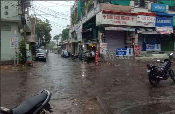 Weather Latest Update : Heavy Rain, Hadoti, Barsat in Kota And Bundi