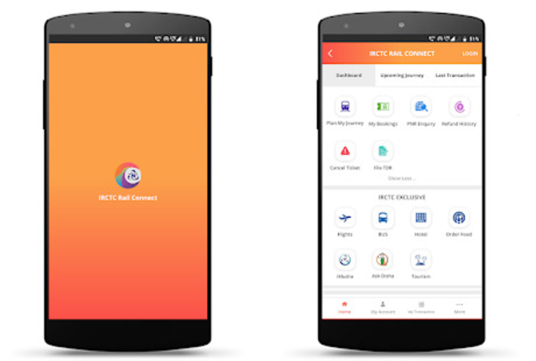 IRCTC से घर बैठे अपने स्मार्टफोन पर बुक करे ट्रेन टिकट