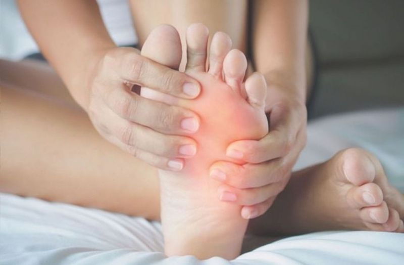 Burning sensation in soles of feet