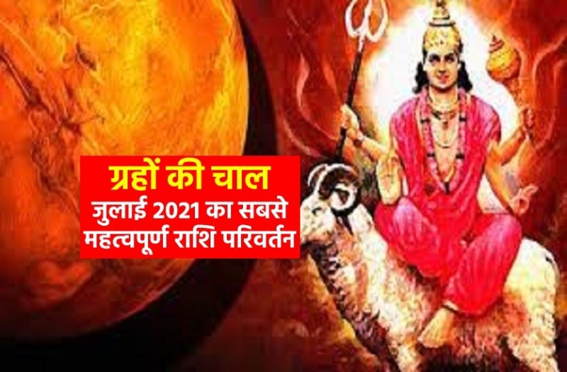 mars rashi parivartan