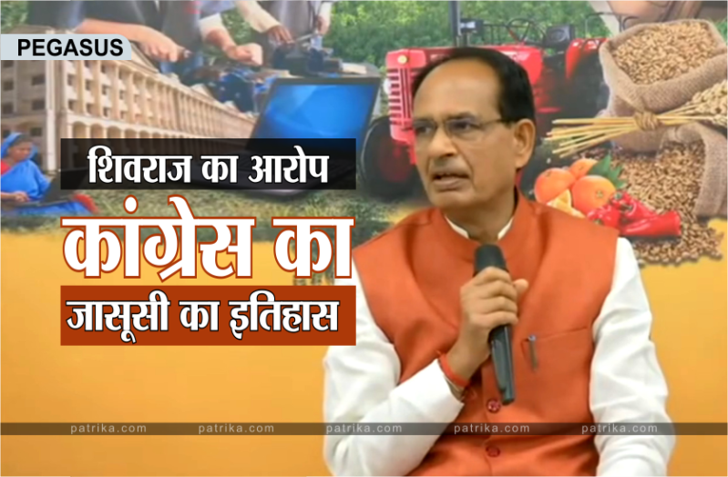 Pegasus spy case CM Shivraj Singh Chauhan Statement On Pegasus spyware