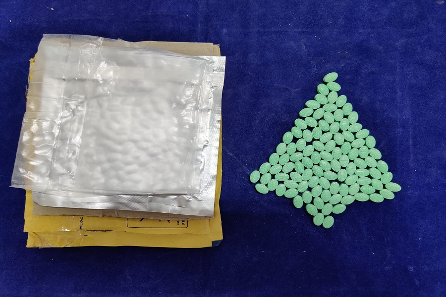 MDMA tablets worth Rs. 5 lakhs seized by Chennai Air Customs 