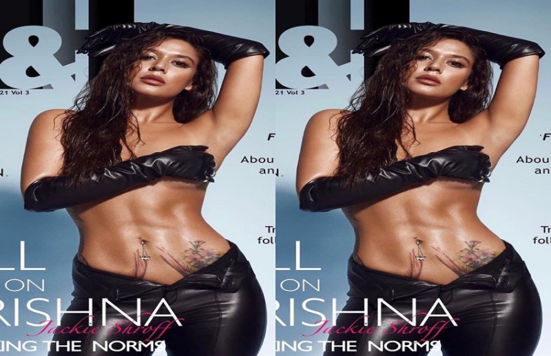 Krishna Shroff Goes Topless for Magazine Shoot