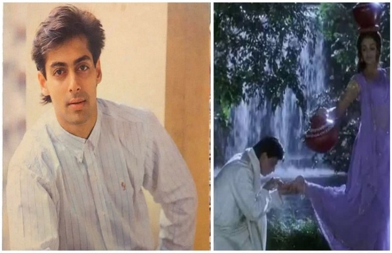 Salman Khan Shoot Scene With Aishwarya Rai In Devdas Movie