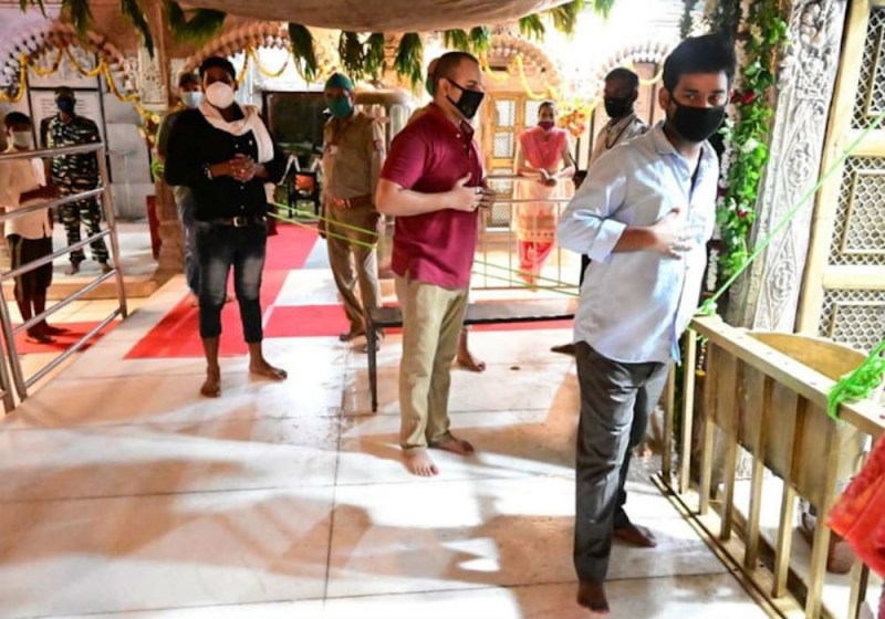 Sawan 2021 first day shiva devotees will pass through steel baricading