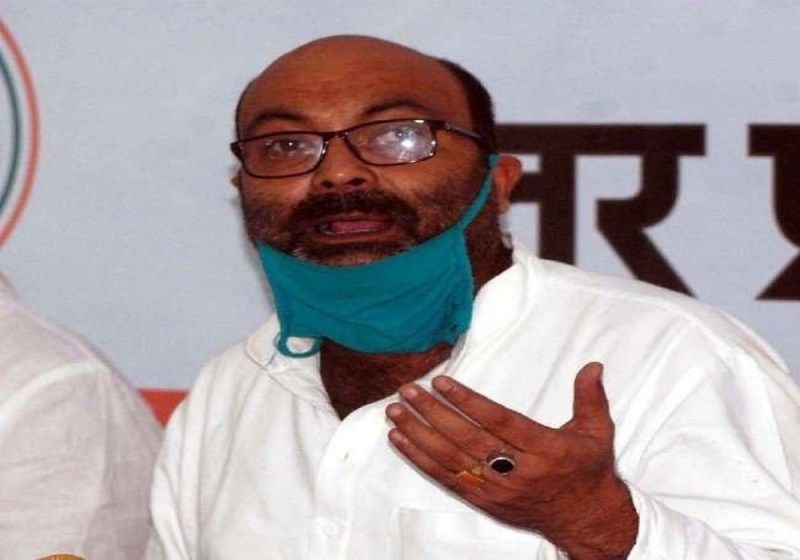 UP Congress President Ajay kumar Lallu targets bjp government