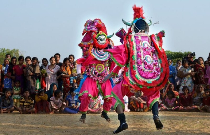 छऊ नृत्य में सुख और दुख
