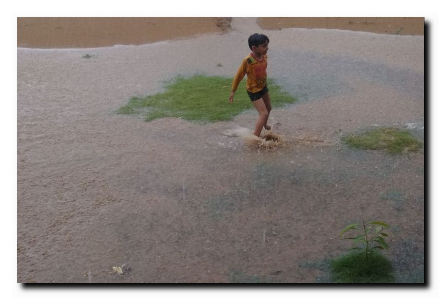 सावन के पहले सोमवार को बरसात ने किया शिव का जलाभिषेक