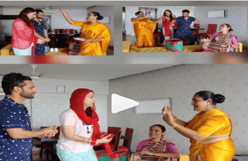 Kinnar arrived to bless Rahul Vaidya-Disha Parmar