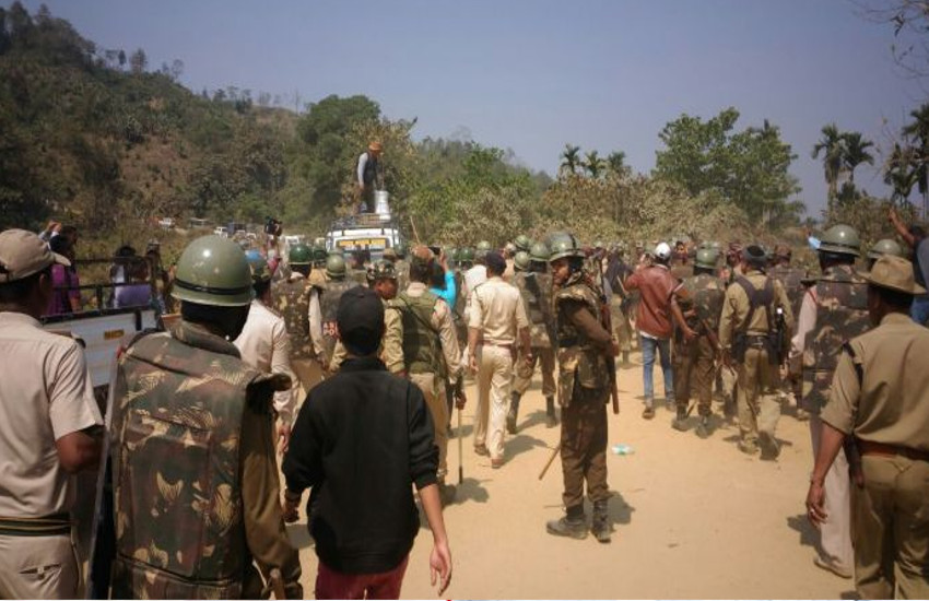 Assam-Mizoram border dispute