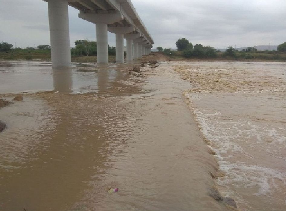 मेज नदी का तेज उफान नहीं रोक पाया गेण्डोली-झालीजी का बराना मार्ग
