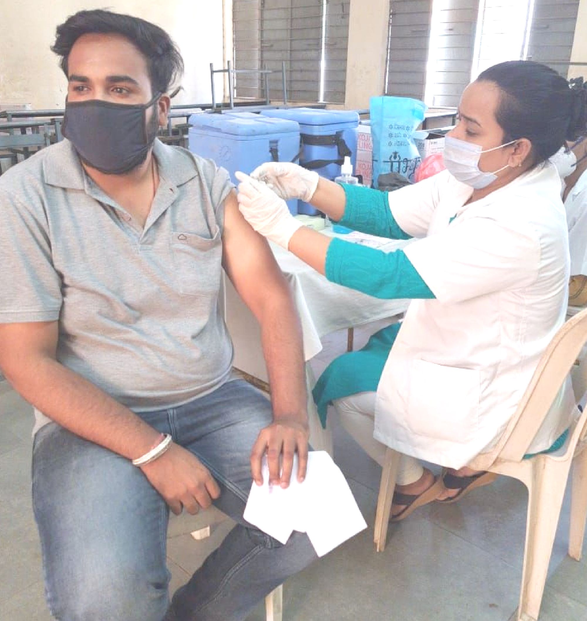 First dose of vaccine crosses 3 lakhs in Burhanpur, second dose is les
