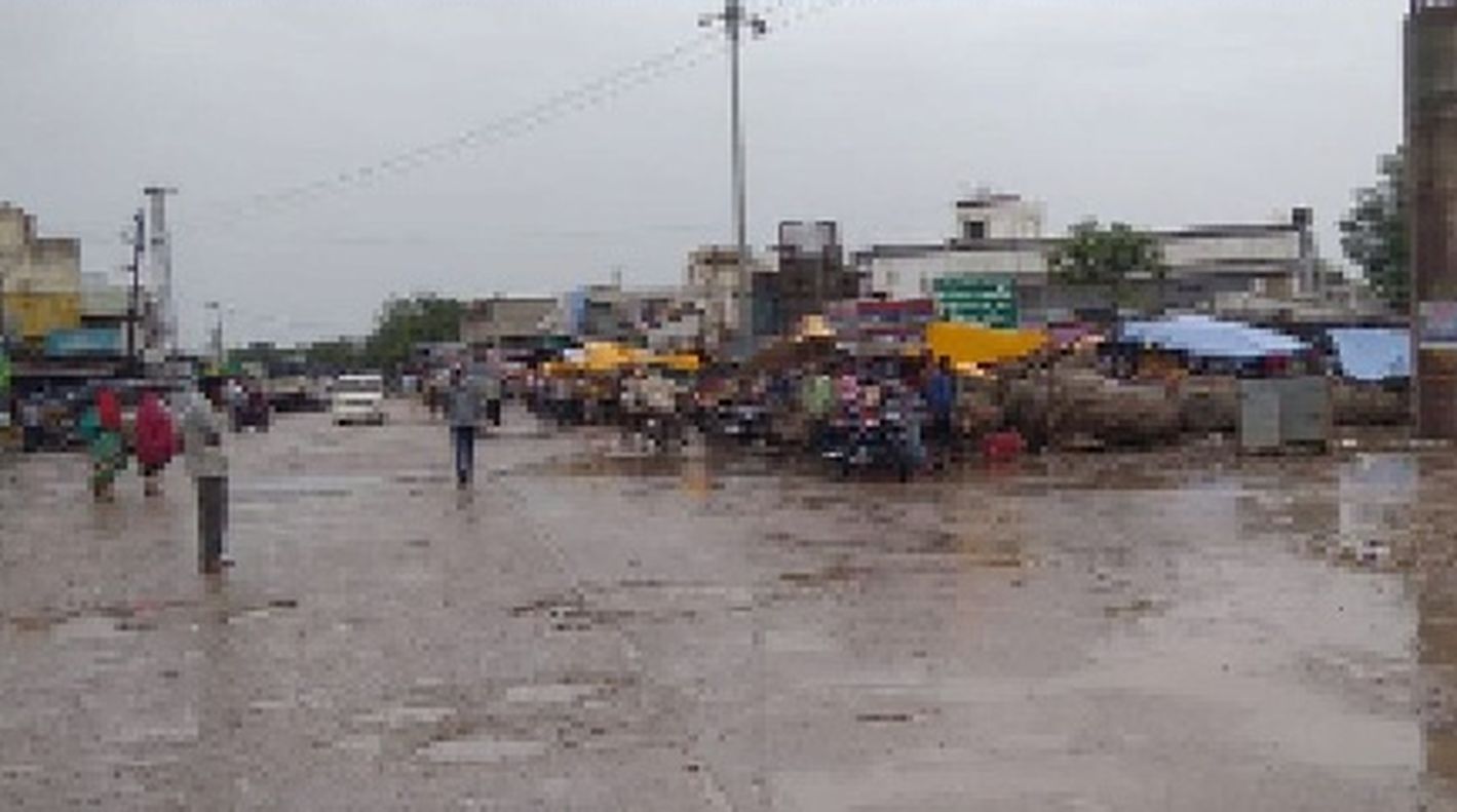 दिनभर चलता रहा रिमझिम बारिश का दौर