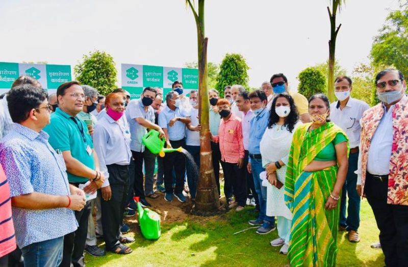 मानसरोवर के सिटी पार्क में लगेंगे 21 हजार पौधे, नए साल में मिलेगी सौगात