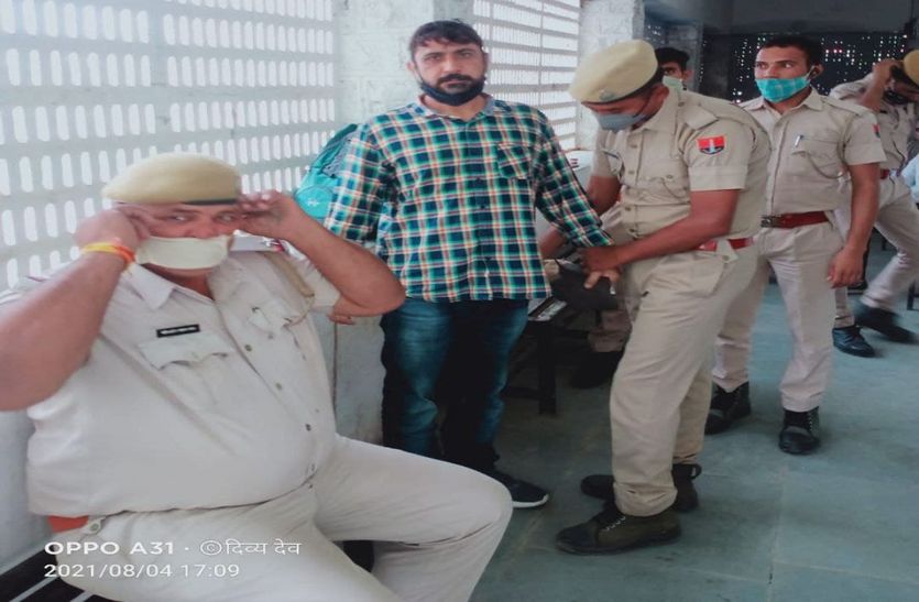 Prize accused who killed two constables arrested from Chittorgarh jail
