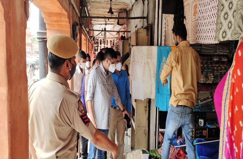 परकोटे में फिर बरामदें कराए खाली, चलेगा अभियान