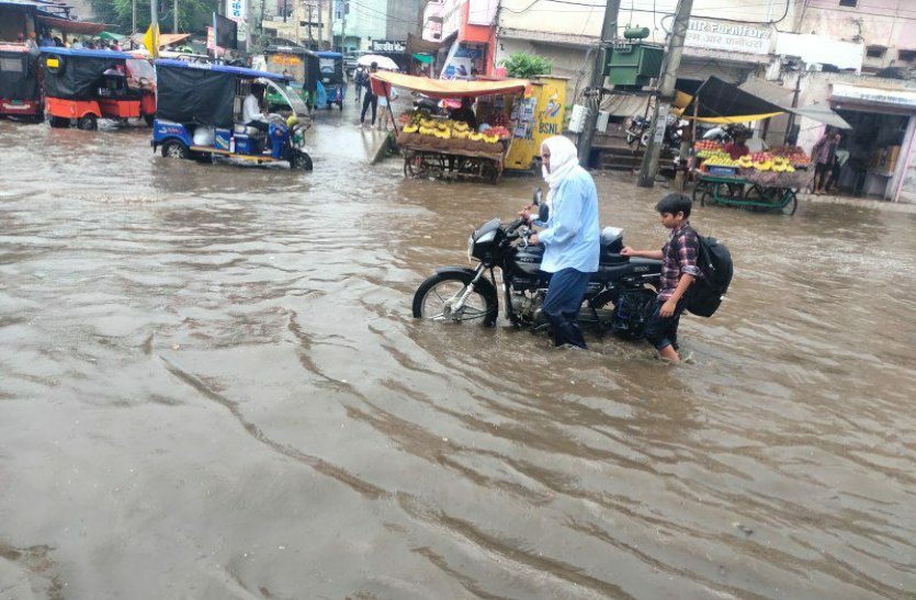 Monsoon 2021 In Alwar: Heavy Rain In Alwar City