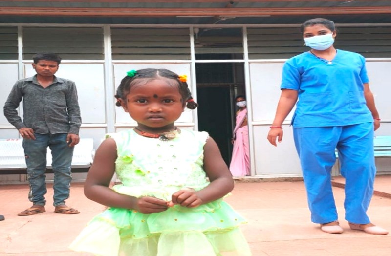 तीसरी लहर की आशंका के बीच 3 साल की खुशी ने 9 दिन में कोरोना को हराया, मामूली सर्दी-खांसी की जांच में आई थी पॉजिटिव