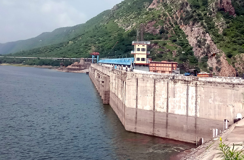 बीसलपुर बांध में पानी की आवक जारी, गेज 310.66 आरएल मीटर