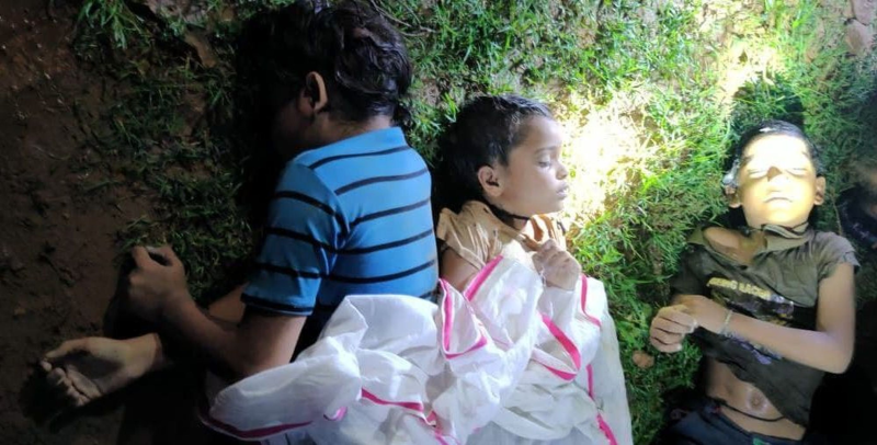 पता नहीं कैसे डूब गए तीन बच्चे