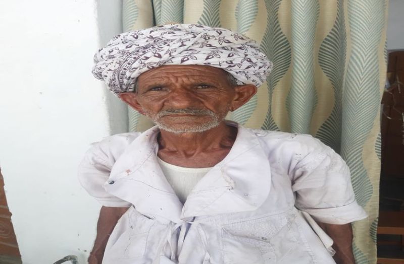 Masked bike riders snatched away from the old man