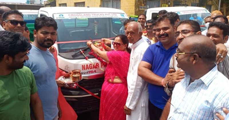 बाजार में नजर आएगी सफाई, 20 नए ऑटो टिपर का किया लोकार्पण