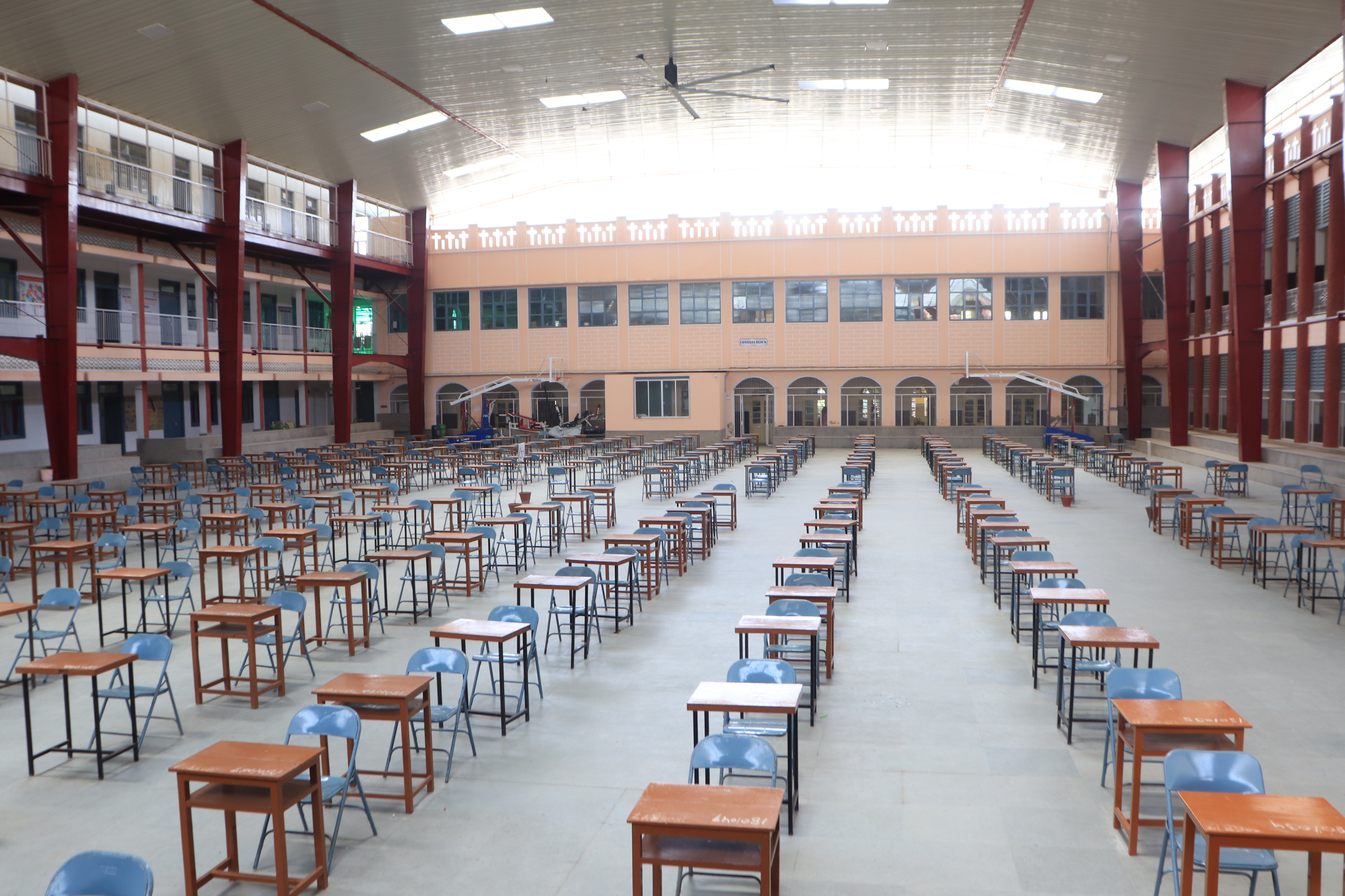 college and university campus