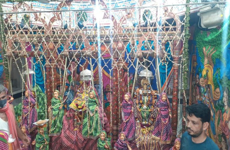 झूले में विराजे जगदीश धणी, लक्खी झूलों का मेला 26 अगस्त को