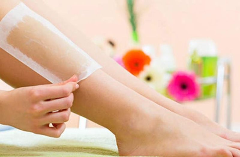 Skin rashes After waxing