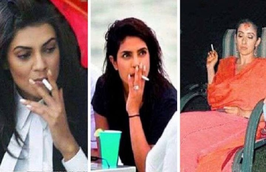 Bollywood Actresses Smoking Pics
