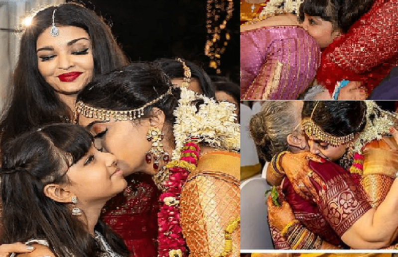 Aishwarya rai bachchan arrives at shloka shettys wedding