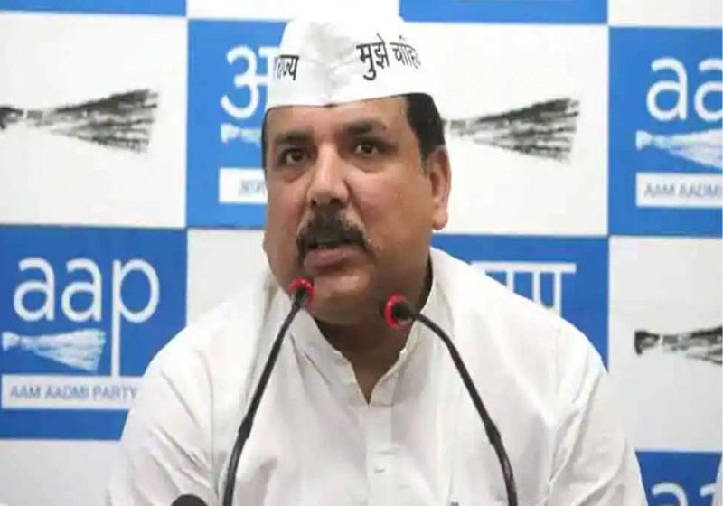AAP Leader Sanjay Singh targets bjp jan ashirwad yatra