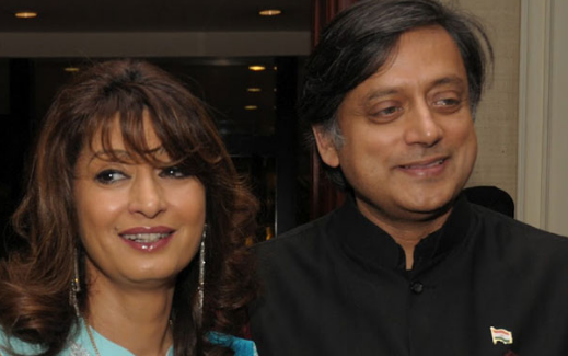 Sunanda Pushkar and Shashi Tharoor